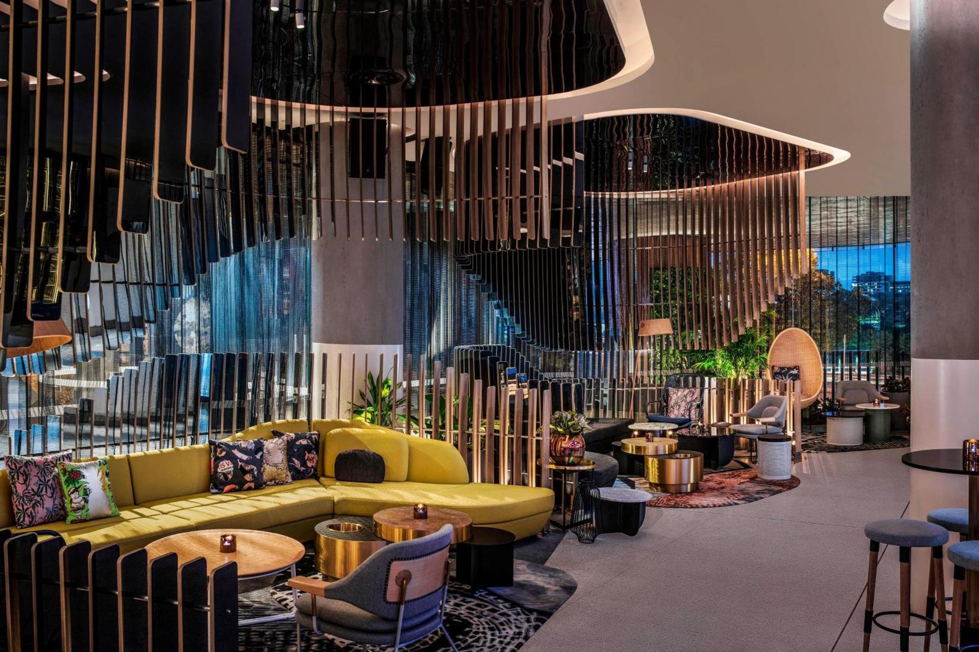 Hotel W Brisbane Exterior foto The lobby of the hotel